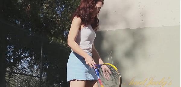  AuntJudys - 43yo MILF Sable at the Tennis Club (AJ Classics)